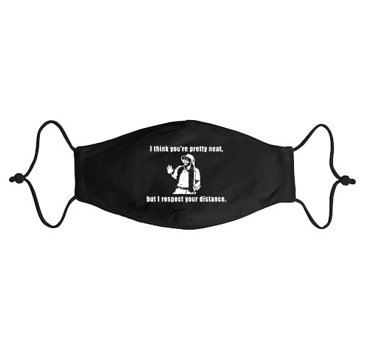 Lenny Pepperbottom "I Respect Your Distance" Face Mask