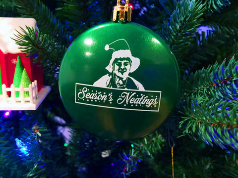"Season's Neatings" Holiday Ornament